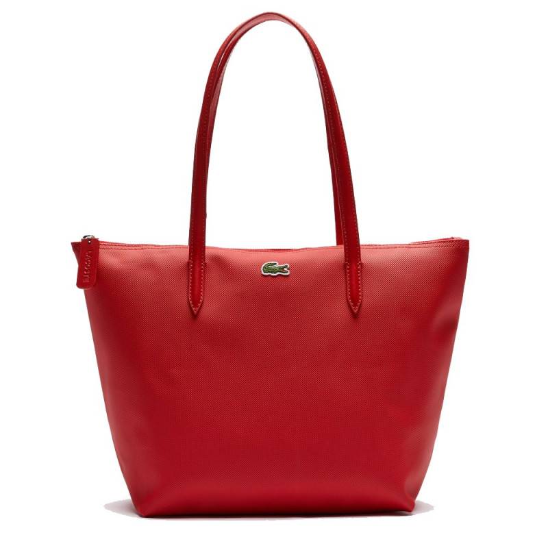 petit sac cabas Lacoste L.12.12 Concept NF2037PO-883 Rouge