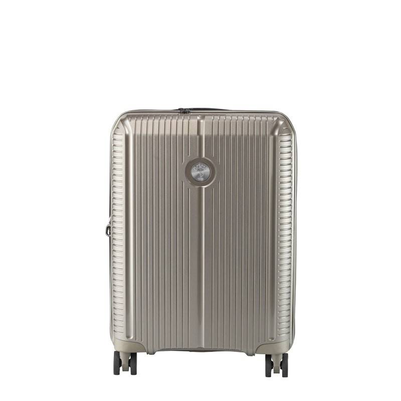 Valise cabine 4 roues Jump Sondo SG20EX couleur champagne vue de face.