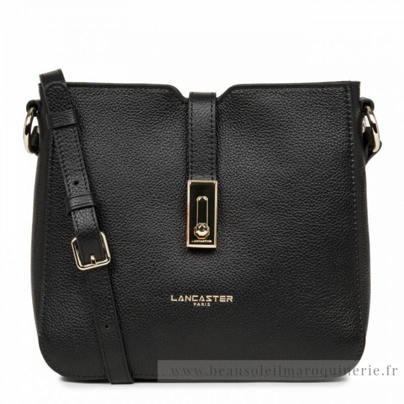 Sac trotteur Lancaster Foulonné Milano 547-47-Noir