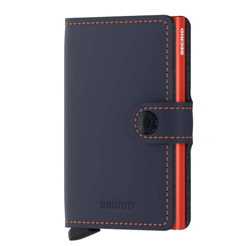 Porte-cartes Miniwallet Matte Secrid MM Night Blue / Orange (Bleu nuit / Orange)