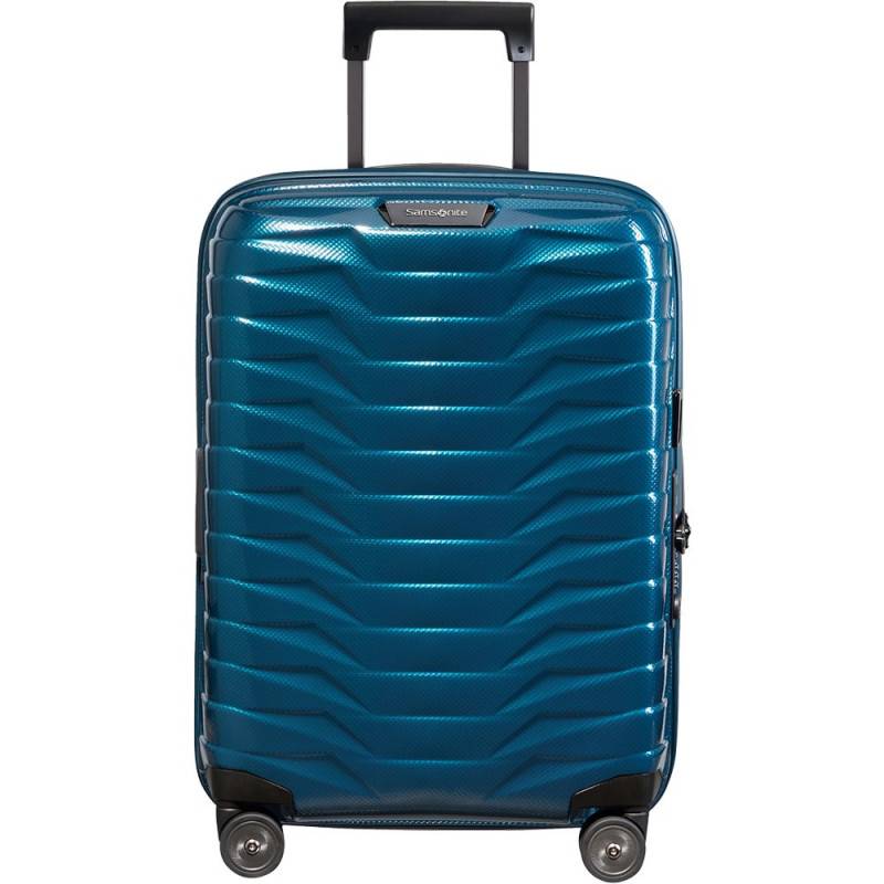 Valise cabine 55cm Samsonite Proxis 4 roues extensible 126035-1686 Bleu pétrole