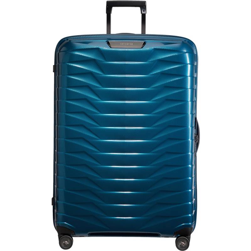 Valise 4 roues Samsonite Proxis 81cm 126043-1686 couleur Bleu pétrole vue de face