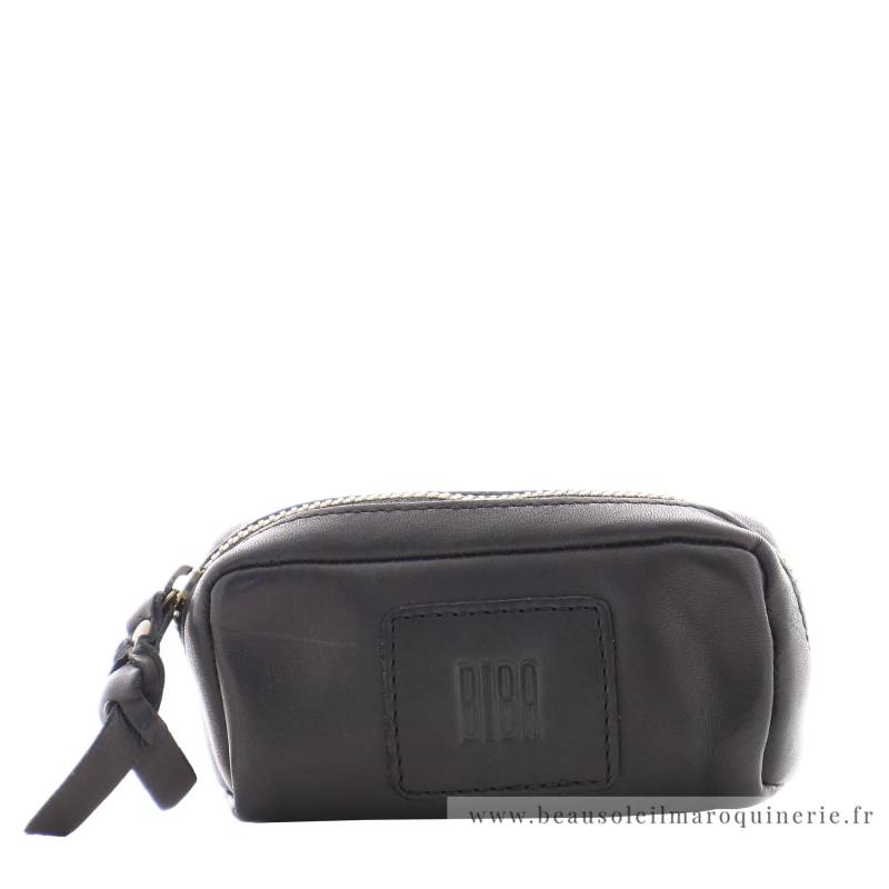 Porte-monnaie Femme Biba Kansas KA6 NEGRO couleur noir vue de face