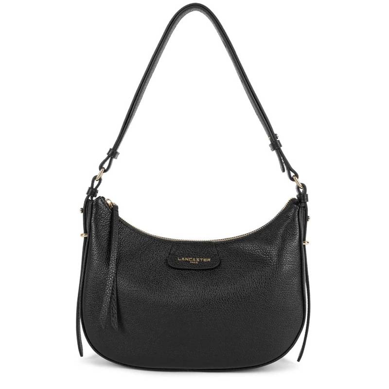 Sac hobo Zippé M Lancaster Dune 529-77-NOIR couleur noir, vue de face