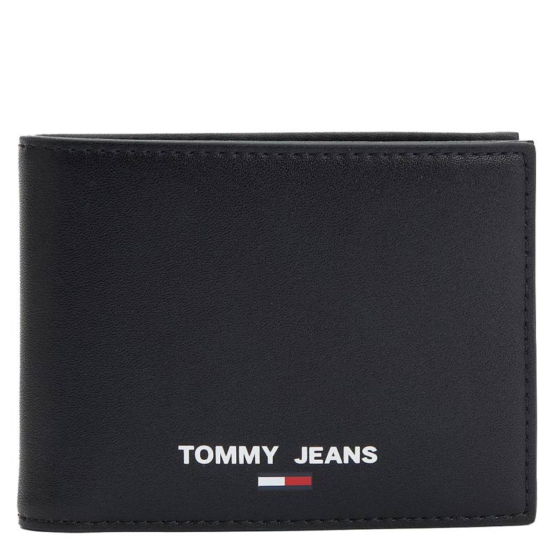 Portefeuille compact Tommy Hilfiger Essential AM0AM10415 BDS couleur noir, vue de face