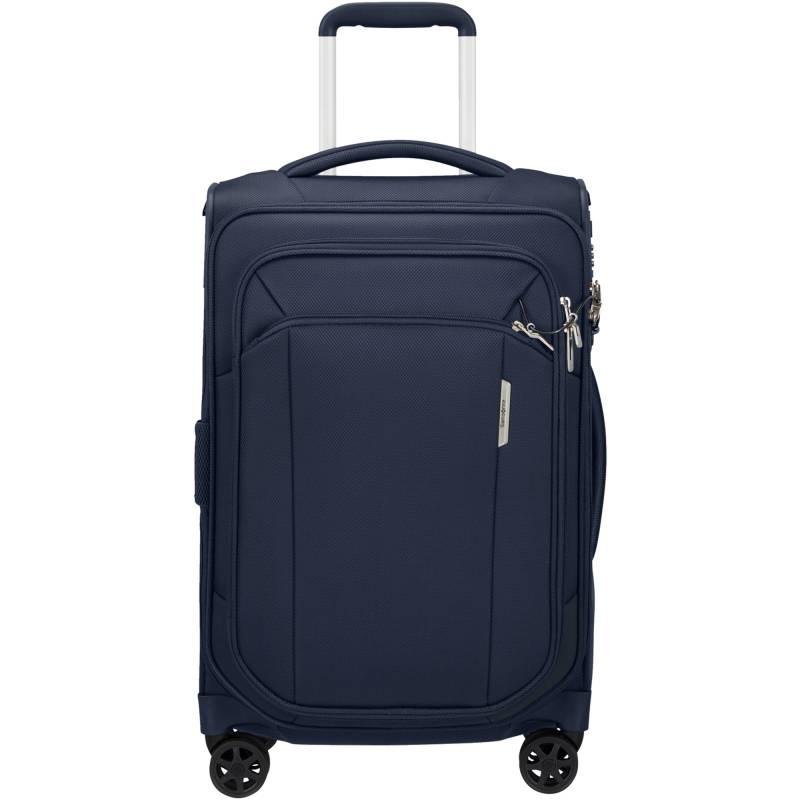 Valise cabine 4 roues Samsonite Respark 143325 1549 couleur bleu nuit, vue de face