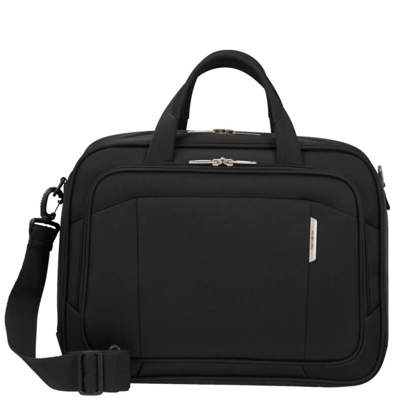 Sac de voyage cabine Samsonite Respark 143334-7416 de couleur ozone black, vue de face