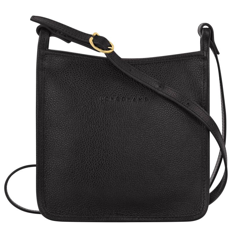 Petit sac bandoulière S Longchamp Le Foulonné 10138021001 Noir vue de face