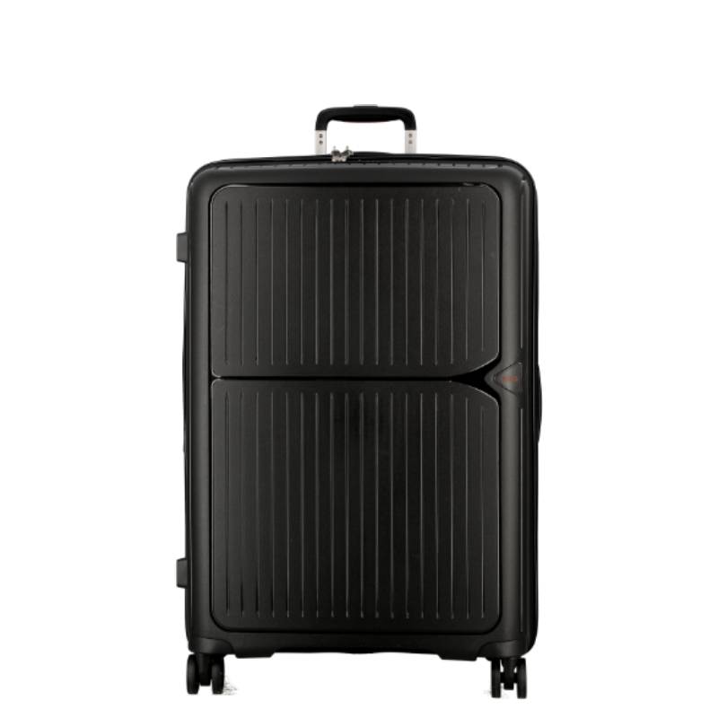 Grande valise Jump extensible TXC 2 77cm TX28NR noir vue de face