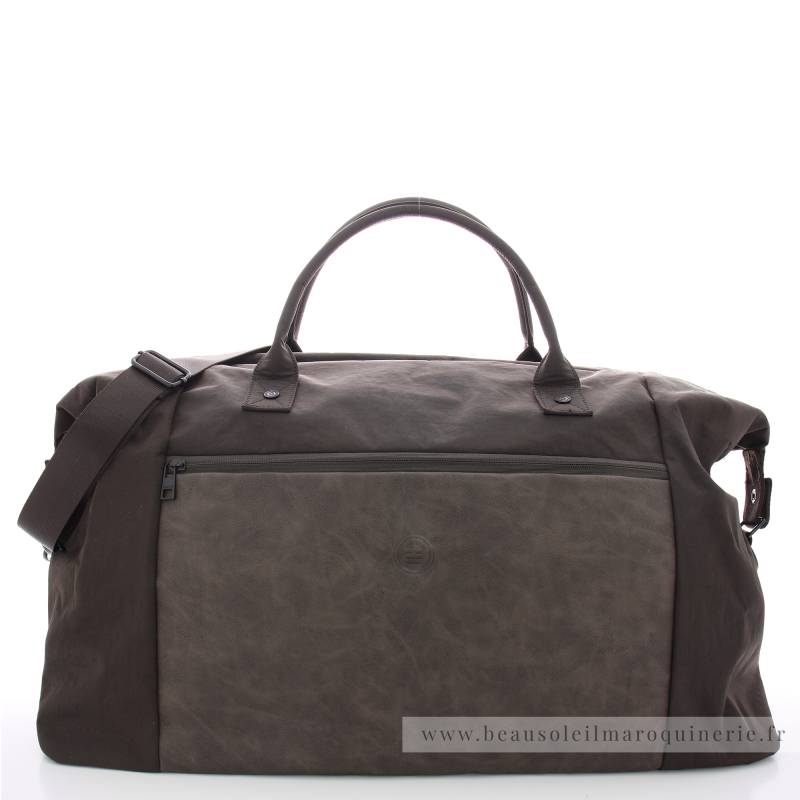 Grand sac de voyage Passenger Serge Blanco PAS14028 183 couleur marron, vue de face