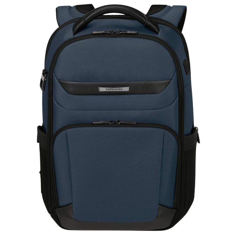 Sac ordinateur Samsonite porté dos Pro-Dlx 6 15,6'' 147140 1090 couleur bleu vue de face