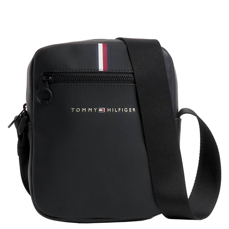 Petit sac reporter Tommy Hilfiger Essential AM0AM11544 BDS couleur noir vue de face