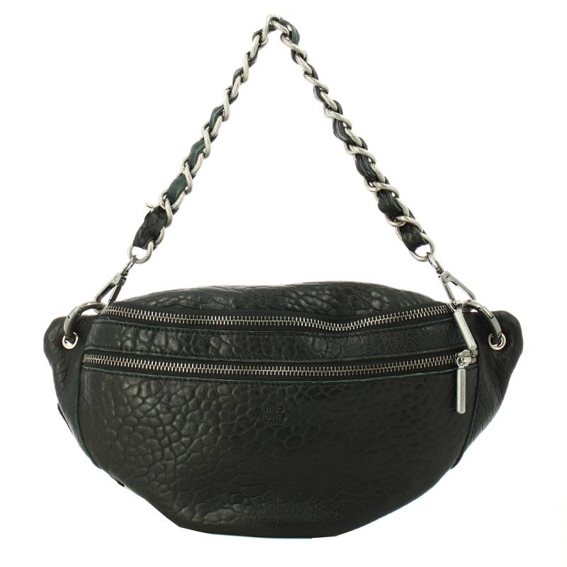 Sac banane Petra E cuir bubble 23689EX 01 23689EX 01 couleur noir, vue de dos