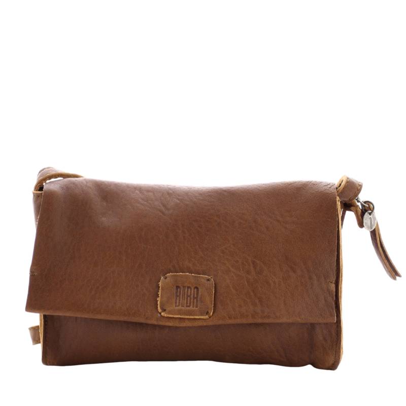 Sac Bandoulière Biba Chester Texas CHR3L CUERO couleur cognac, vue de face