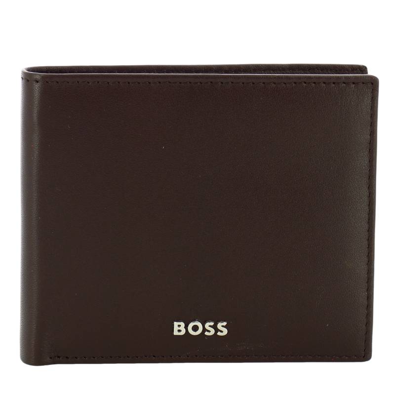 Portefeuille Hugo Boss référence HLW403 couleur marron vue de face