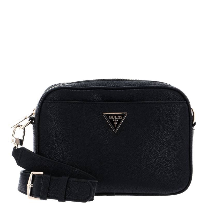 Sac camera bandoulière Guess Meridian HWBG8778140 BLA couleur Noir, vue de face