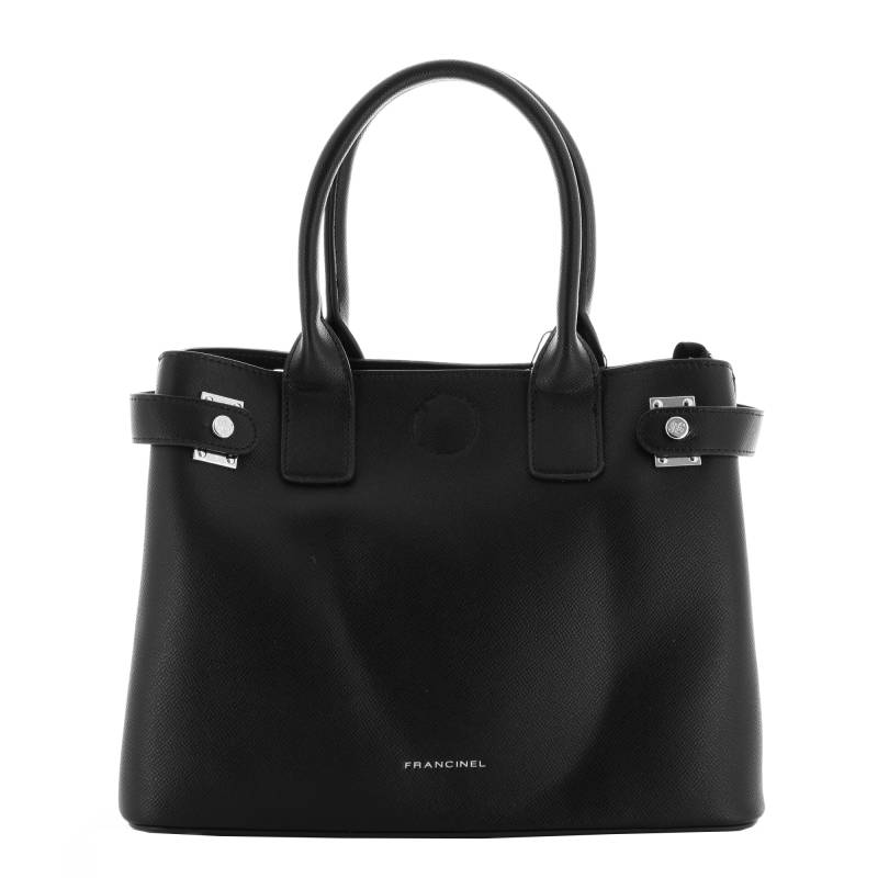 Sac porté main Francinel bandoulière amovible 292185 NR couleur Noir, vue de face