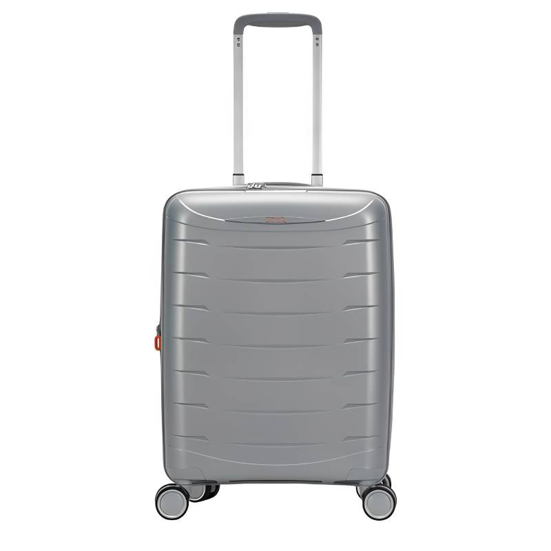 Valise cabine 55cm extensible Jump Furano 2 Gris argent