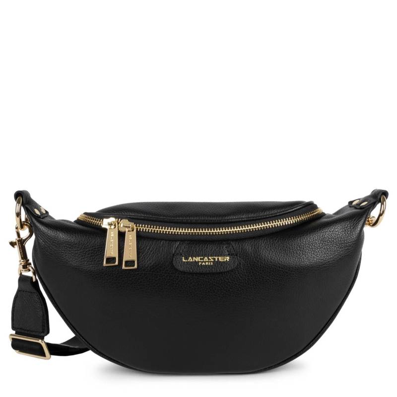 Sac banane zippé Lancaster Dune 529-85 Noir, vue de face