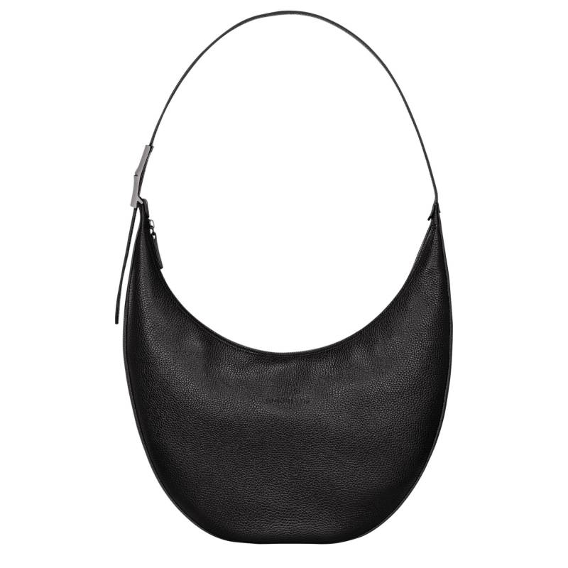 Sac porté épaule Longchamp Roseau Essential L 10234968 001 Noir, vue de face