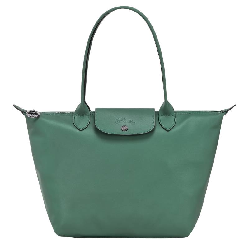 Sac cabas M porté épaule Le Pliage Xtra L2605987 D90 couleur sauge, vue de face