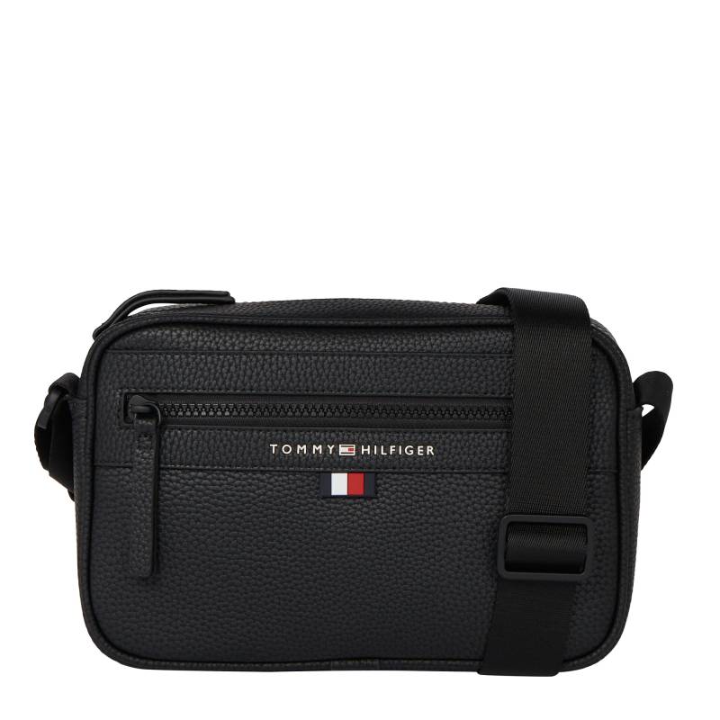 Sac reporter Tommy Hilfiger Essential effet grainé AM0AM12093 BDS Noir