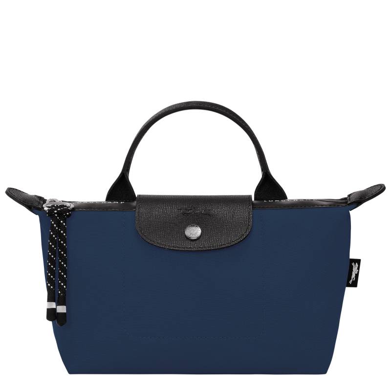 Trousse/Pochette Longchamp Le Pliage Energy 30030HSR 006 couleur marine, vue de face