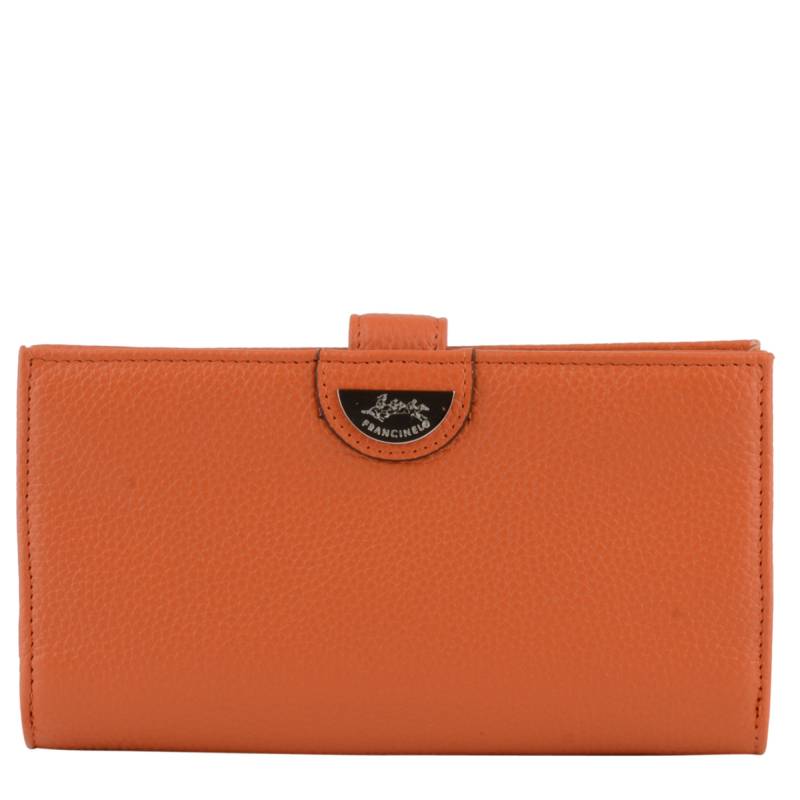 Compagnon Francinel multi poche Tatiana 22758ORANGE couleur Orange, vue de face