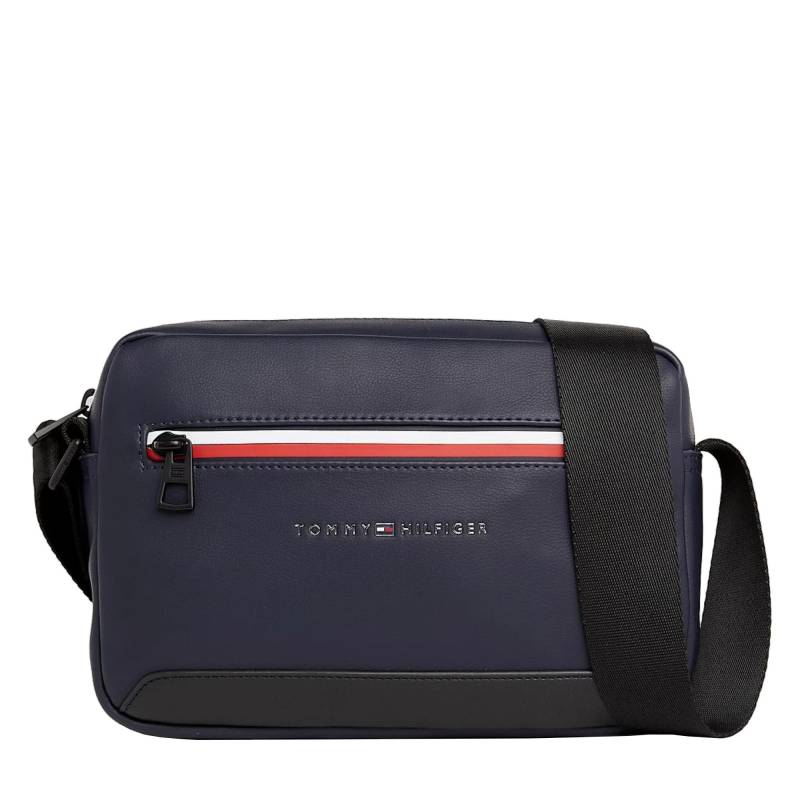 Petit sac bandoulière Tommy Hilfiger Essential emblématique AM0AM12209 DW6 Space blue, vue de face