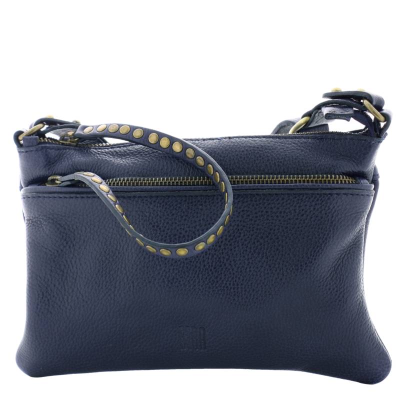 Petit sac bandoulière Biba Brewton BET3L MARINO Bleu marine, vue de face