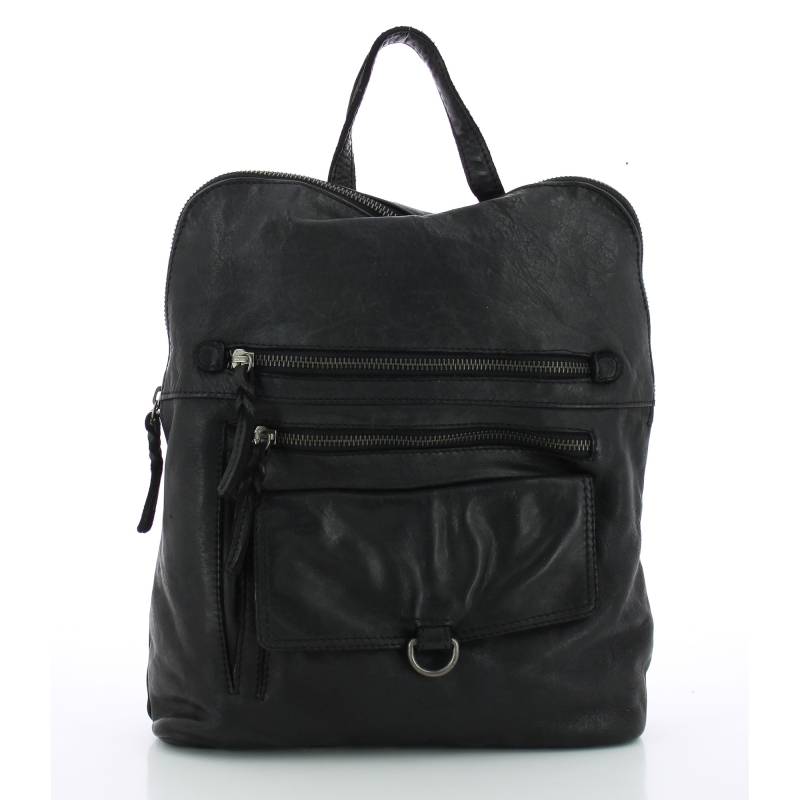 Sac à dos femme Gianni Conti en cuir 4294867 Noir, face