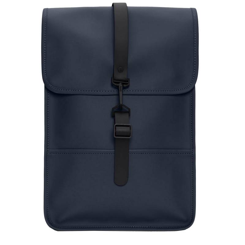 Mini sac à dos Rains rabat 9l 1302047 couleur navy, vue de face