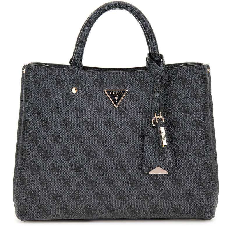 Sac cabas porté main Guess Meridian logo HWSG8778060-CLO Coal Logo (Anthracite motifs logo)