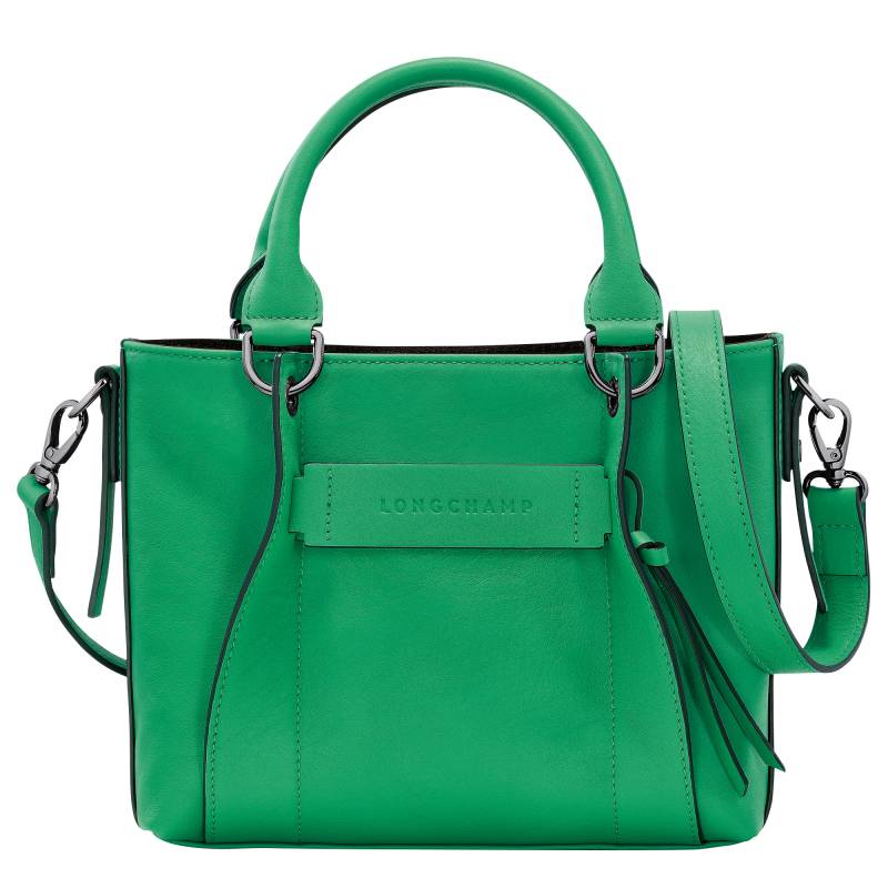 Sac porté main S Longchamp 3D 10197HCV 129 couleur Vert, vue de face