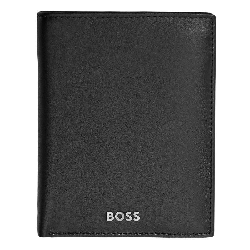 Porte-cartes pliant Hugo Boss Classic Smooth HLG403A Noir