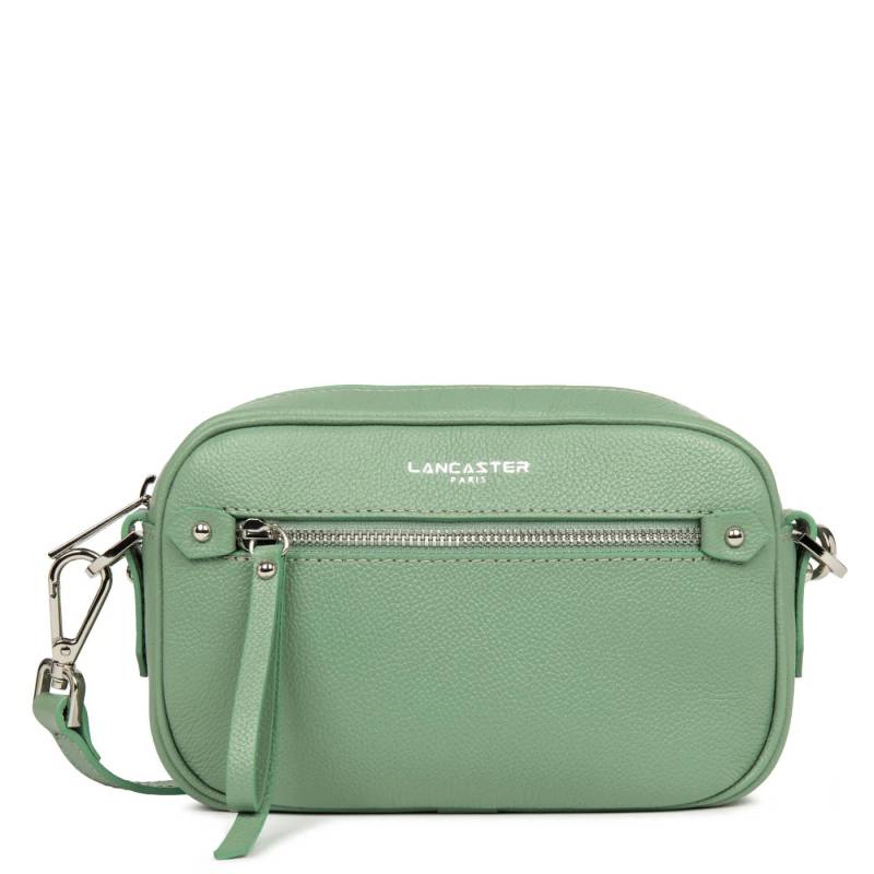 Sac trotteur zippé Lancaster Firenze en cuir 480-001-JADEANTIC Vert Jade Anrtic