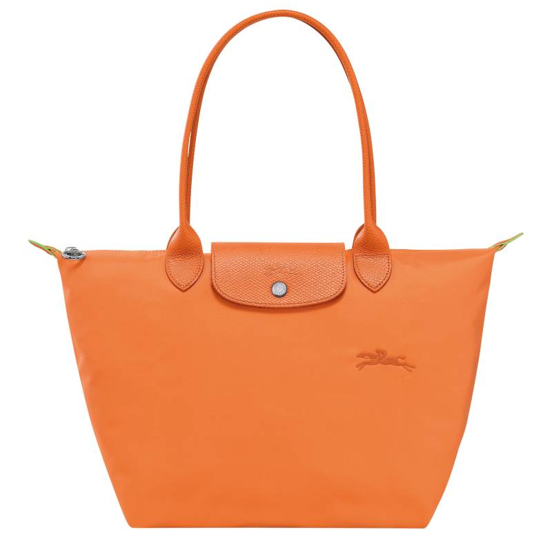 Sac shopping S Longchamp Le Pliage Green L2605919 P54 Orange, vue de face