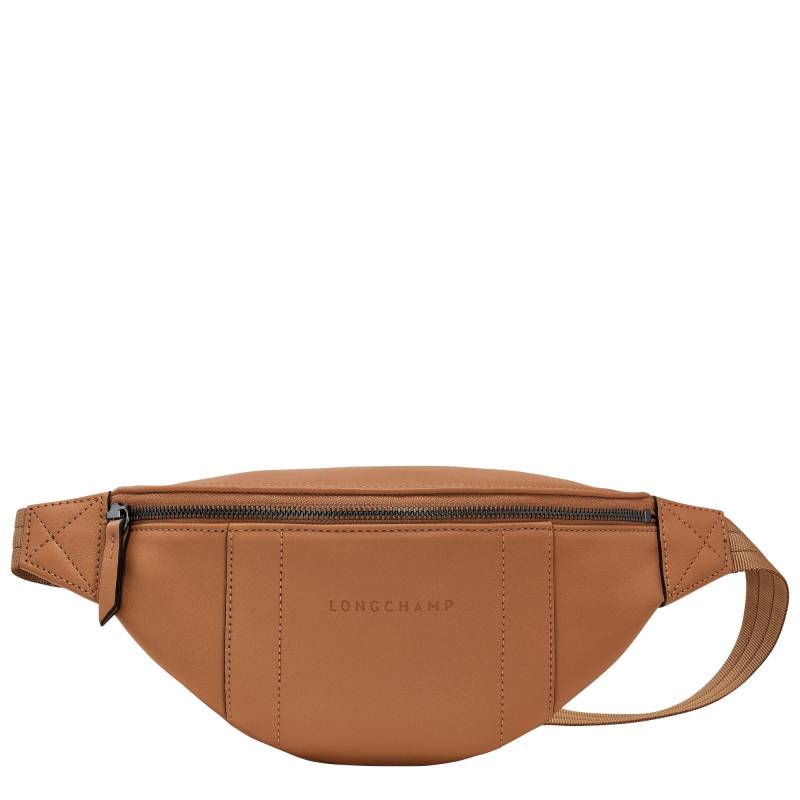 Sac banane S Longchamp 3D 20054HCV 016 couleur naturel, vue de face