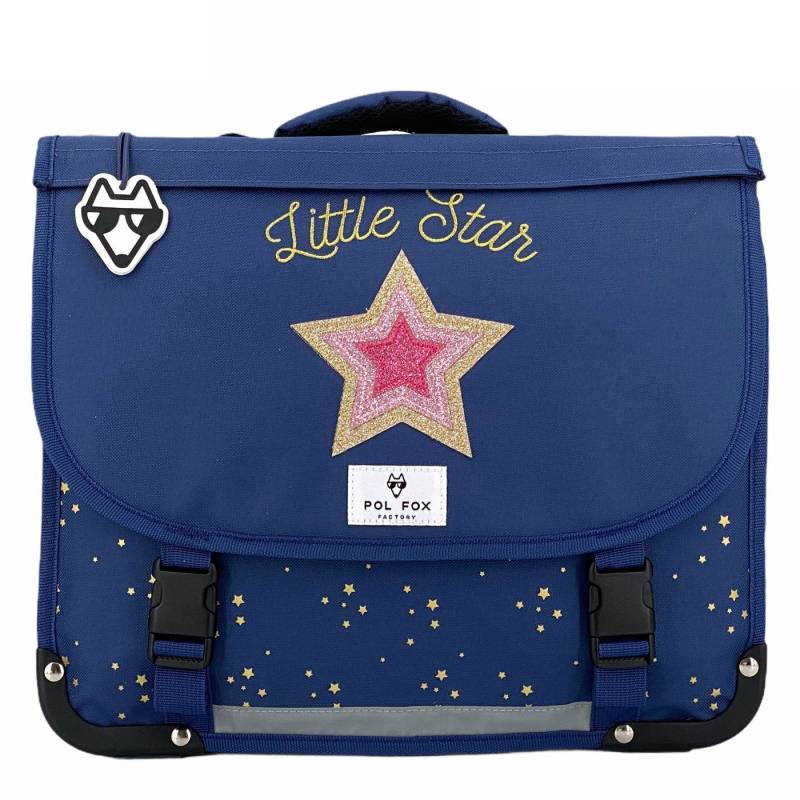 Cartable réversible Pol Fox CP & CE1/CE2 Star 38 cm mixte P7-CA38-STARB Bleu