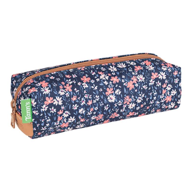 Trousse Simple Tann's Les Fantaisies Ava 11269 couleur  bleu/rose, vue de profil