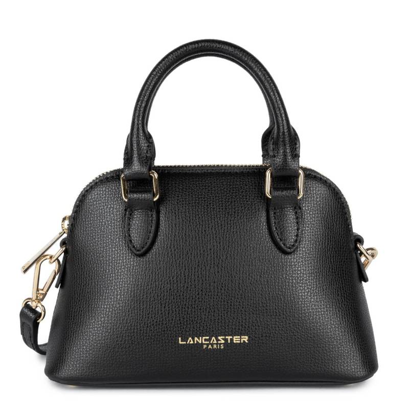 Petit sac demi-lune Lancaster Sierra Jia S en cuir 538-001 Noir