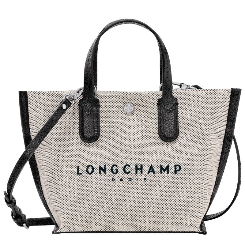 Mini sac à main XS Longchamp Essential Toile 10259HSG037 Écru