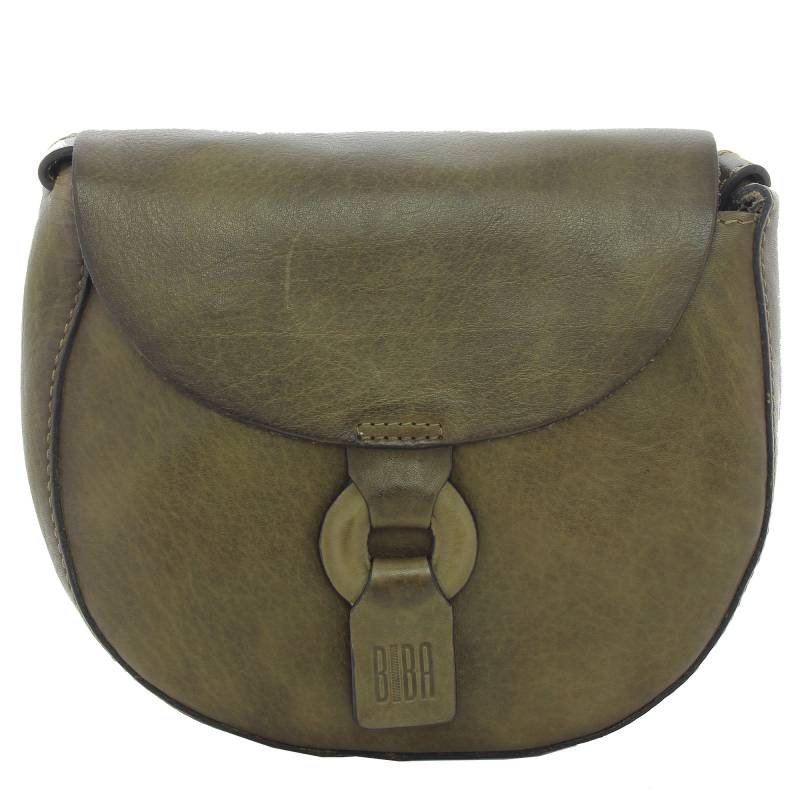 Sac bandoulière à rabat Biba Rowland ROD1L VE/MI couleur vert militaire vue de face