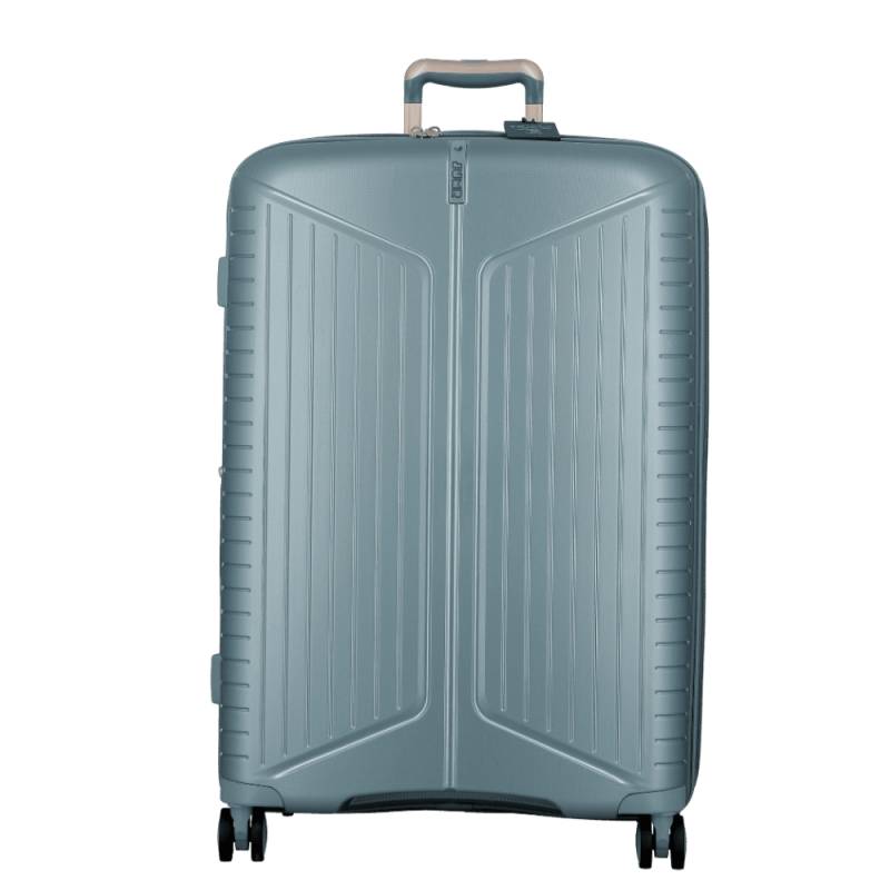 Valise 4 roues extensible Jump Évaé 70/83 L EV24CIEL couleur ciel, vue de face