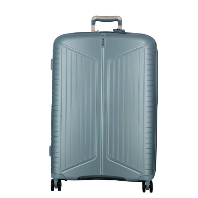 Valise 4 roues soute Jump Évaé extensible 105/122 L EV28CIEL couleur ciel, vue de face
