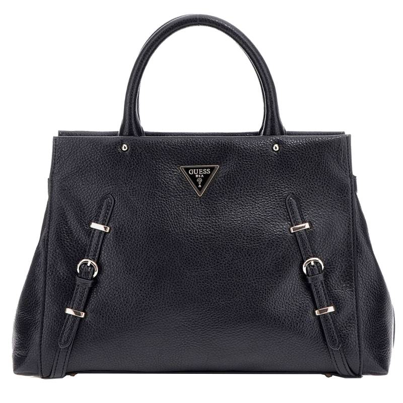 Sac à main Guess avec boucles Levia HWBS850106 BLA  couleur noir, vue de face