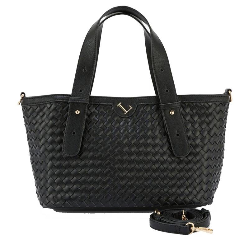 Sac shopper M  porté épaule/bandoulière Lollipos Osmoy S271047 N0DX, couleur noir, vue de face