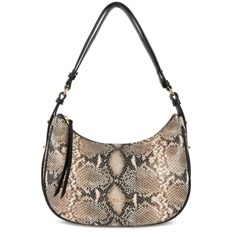 Sac porté épaule Lancaster imprimé python Exo Aria 524-110 MU/PY couleur multi python, vue de face