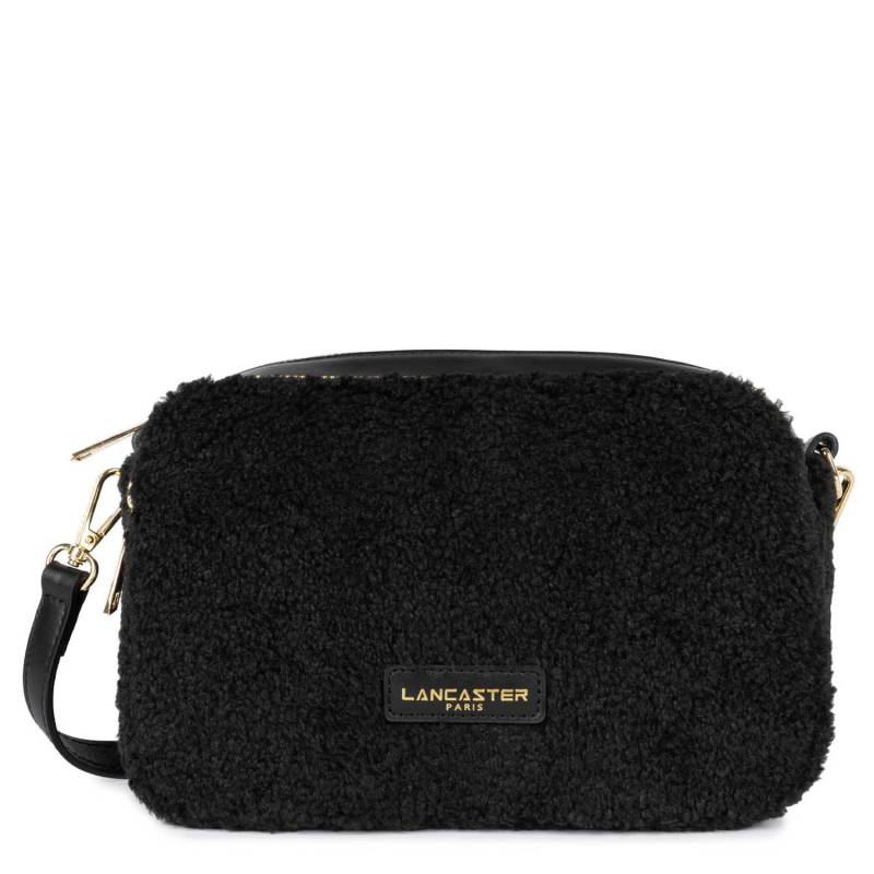 Sac trotteur Lancaster effet polaire Moumoute 518-022 NOIR  couleur  noir, vue de face