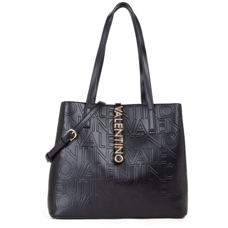 Sac porté épaule Valentino Bags  Lio Re VBS8AD01 001 couleur noir, vue de face